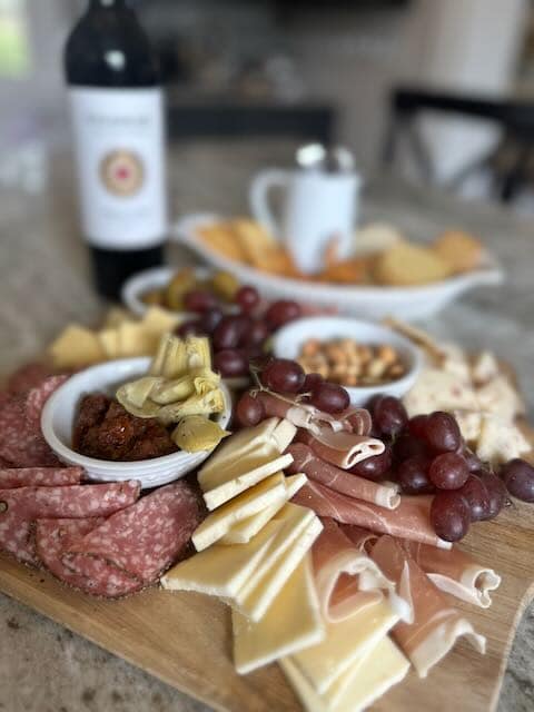 Charcuterie spread