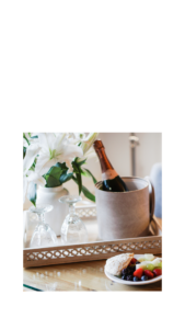 A romantic room package at the Villa on Verona for valentine's